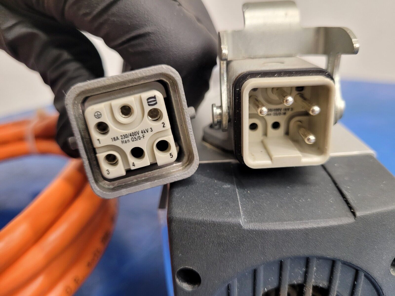 HSD Rotax Spindle Motor AT/MT 1055-090 12000 rpm Polymac Akron 440 Spins ok B