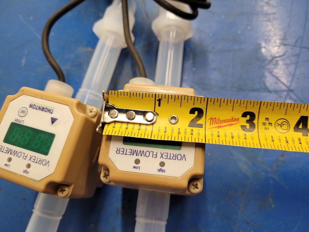 Pair of Thornton Vortex Horizontal Flow Meter FUBB6A-KW-ACA-S