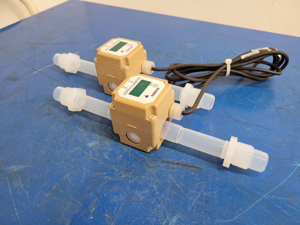 Pair of Thornton Vortex Horizontal Flow Meter FUBB6A-KW-ACA-S