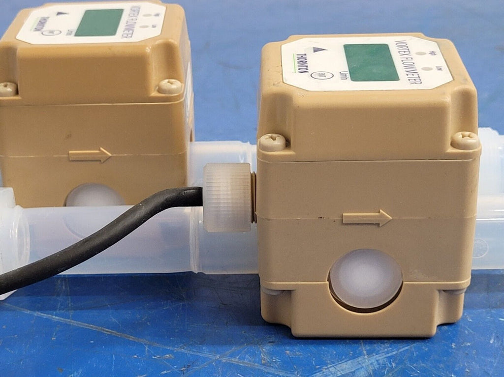Pair of Thornton Vortex Horizontal Flow Meter FUBB6A-KW-ACA-S