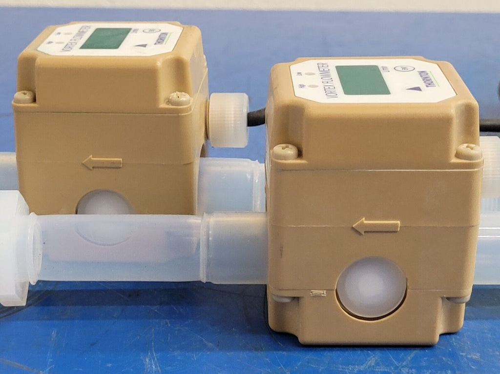 Pair of Thornton Vortex Horizontal Flow Meter FUBB6A-KW-ACA-S