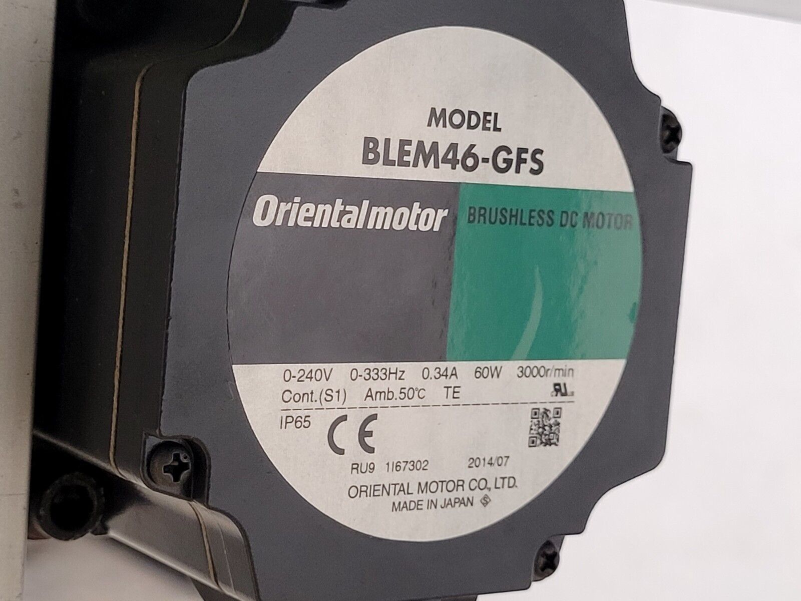 Custom Flat Belt Oriental Motor Driven Conveyor 32" W 42" Long Extruded Frame B