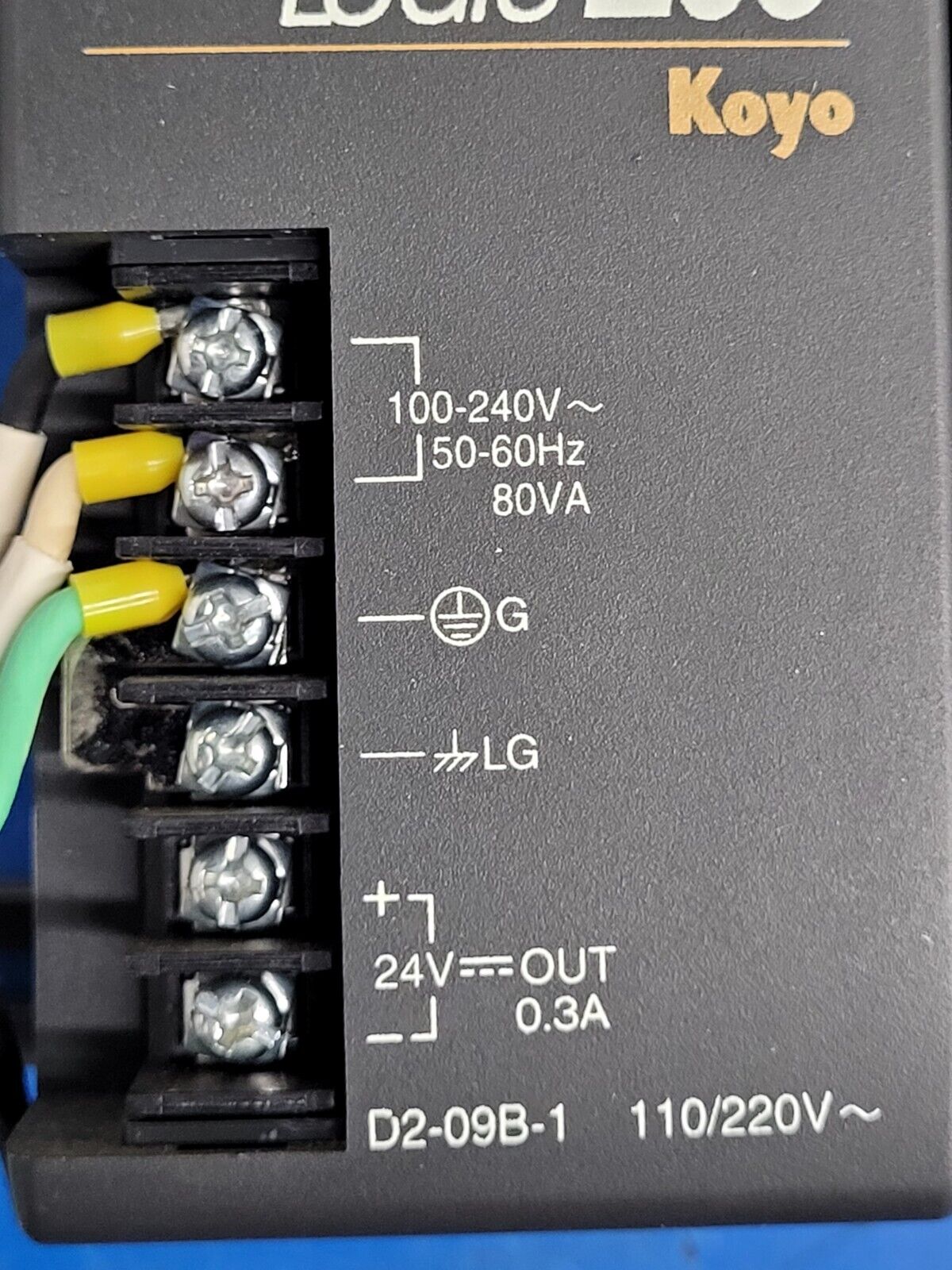 Koyo Direct Logic Automation Direct D2-260 CPU F2-04RTD F2-08AD-1 F2-02DAS-1