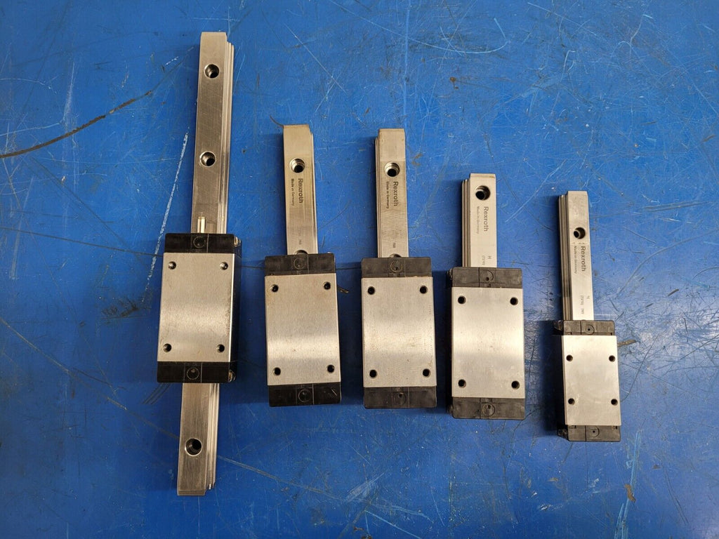 Bosch Rexroth Linear 7210 Rail Guide 5 Rails 5 Blocks R16382320