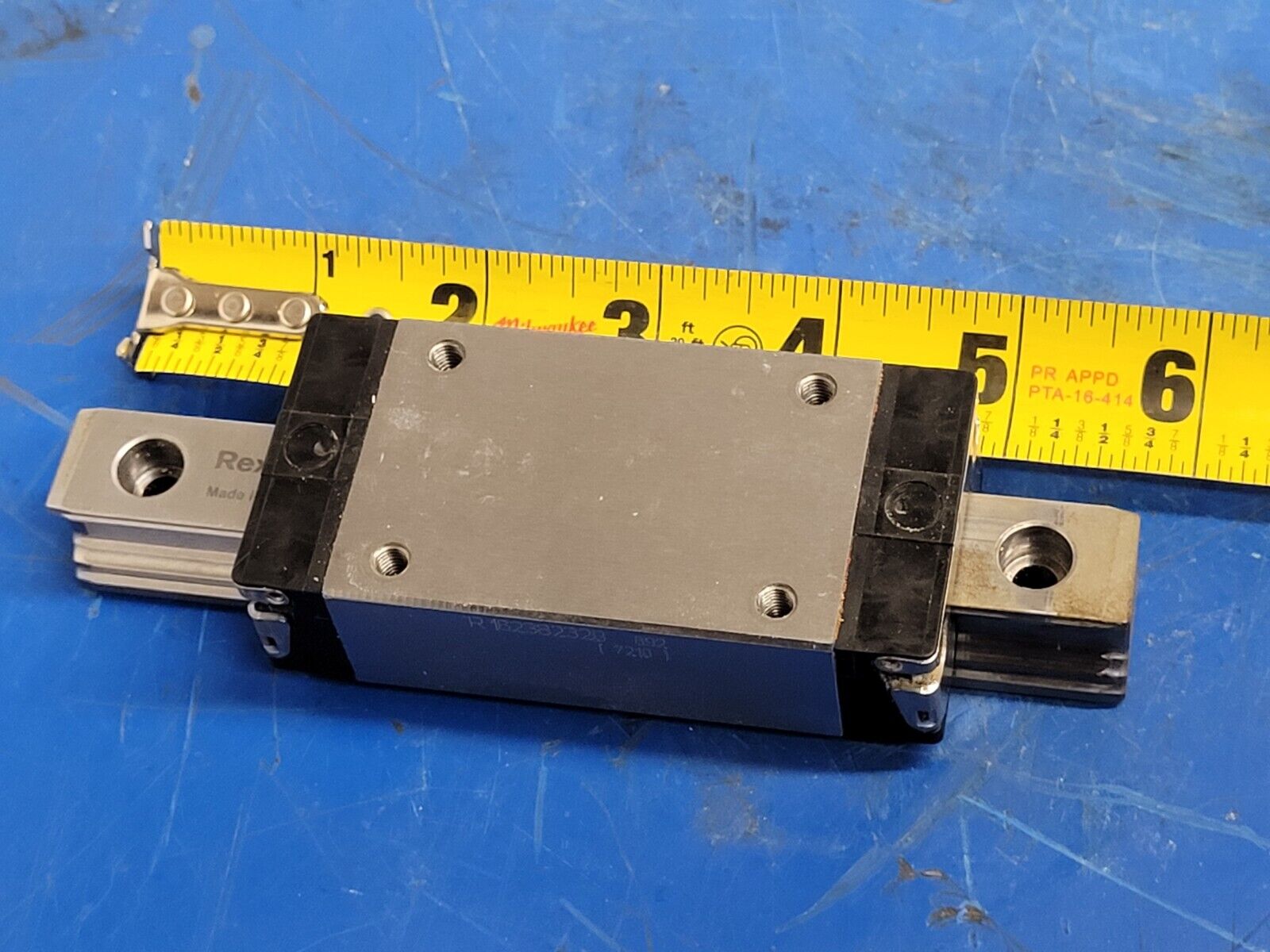 Bosch Rexroth Linear 7210 Rail Guide 5 Rails 5 Blocks R16382320
