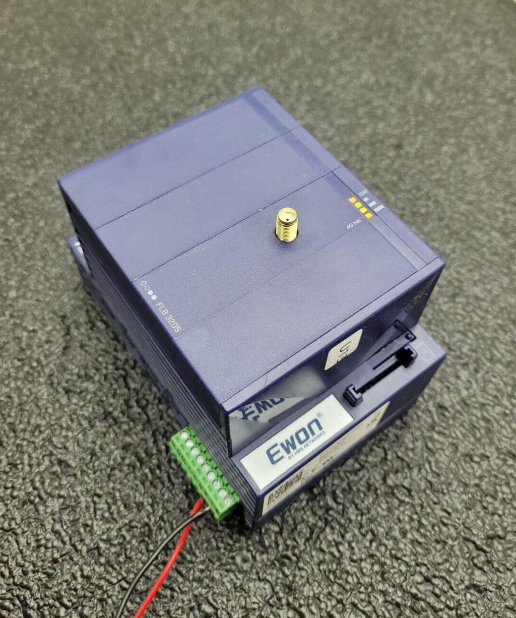 Ewon Flexy IIOT 00201 Industrial Ethernet Router Data Gateway FLB 3205 4G NA