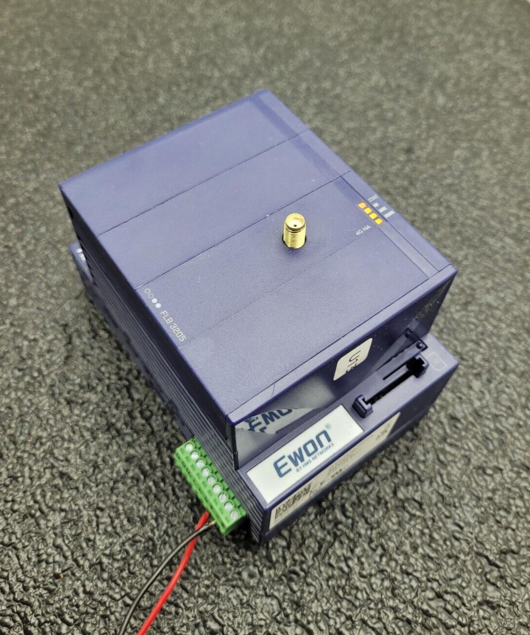 Ewon Flexy IIOT 00201 Industrial Ethernet Router Data Gateway FLB 3205 4G NA