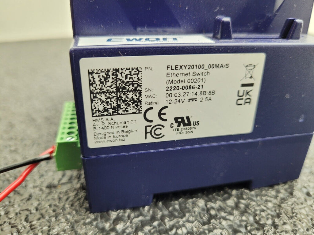 Ewon Flexy IIOT 00201 Industrial Ethernet Router Data Gateway FLB 3205 4G NA