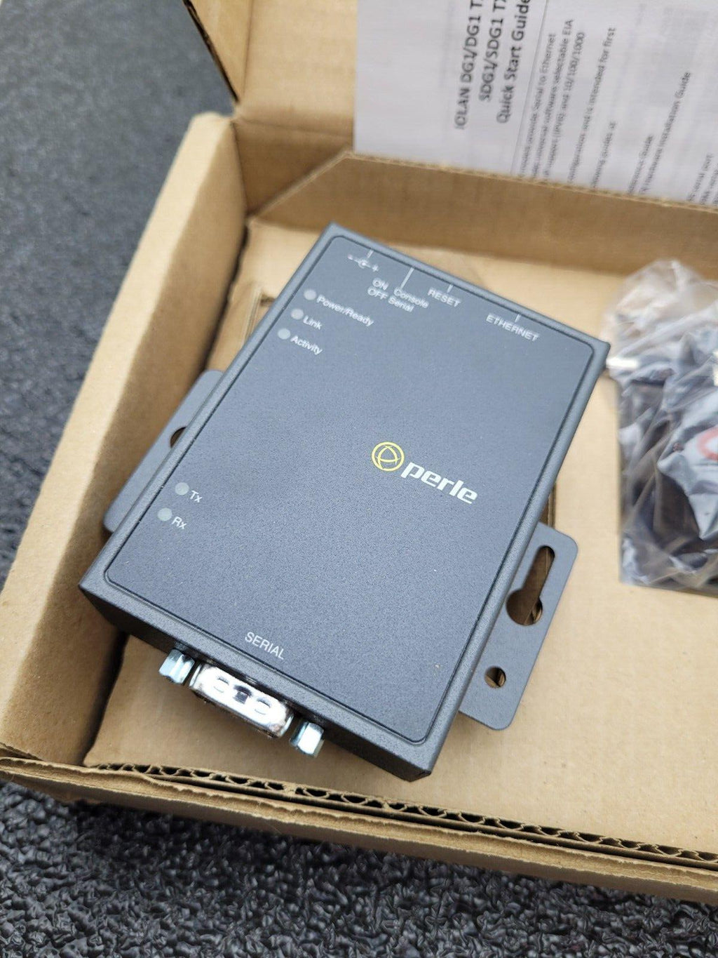 Perle 04031774 Iolan Dg1 Db9 Device Svr 1xdb9mperp Rs232/422/485 10/100/1000