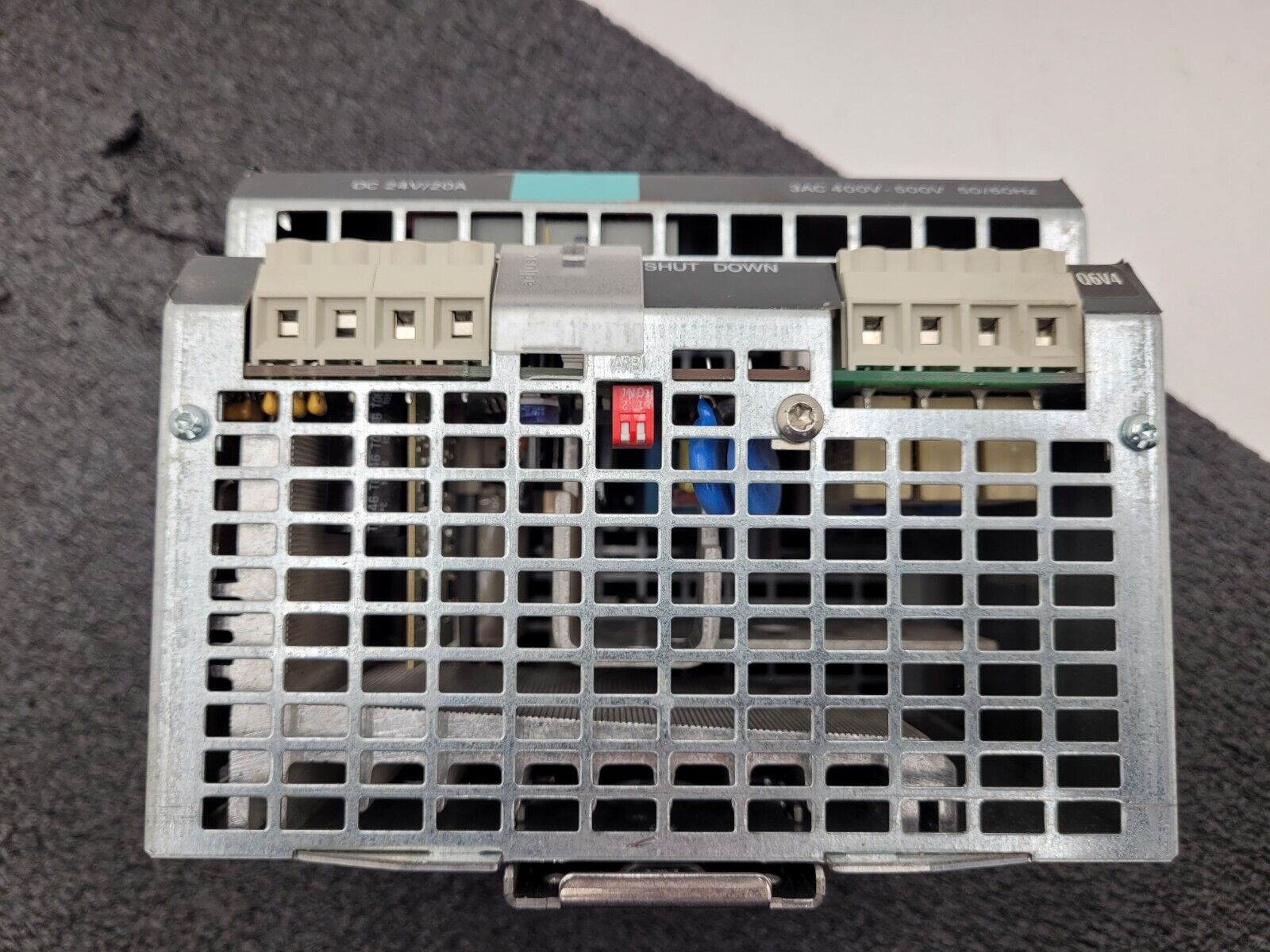 Siemens 6EP1436-3BA00 SITOP Power 20 Din-Rail Power Supply 480VAC to 24VDC 20A