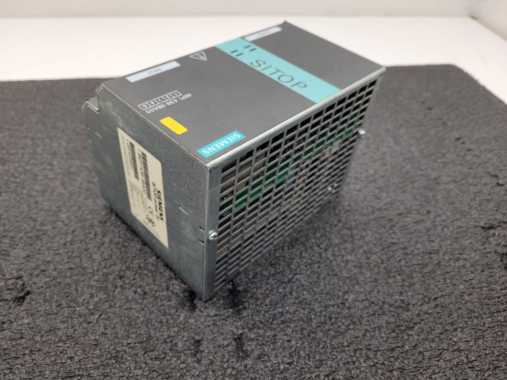 Siemens 6EP1436-3BA00 SITOP Power 20 Din-Rail Power Supply 480VAC to 24VDC 20A