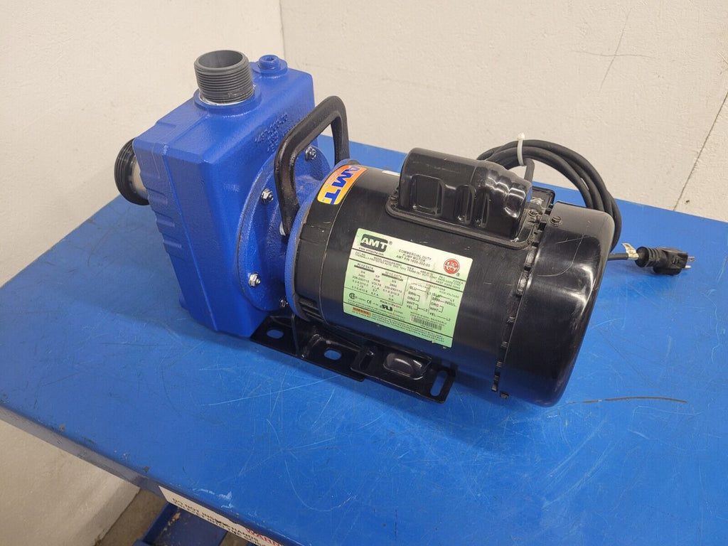 AMT Pump 282D-95 Self-Priming Centrifugal Pump 3/4HP 1Ph 120/240VAC 1.5" Inlet
