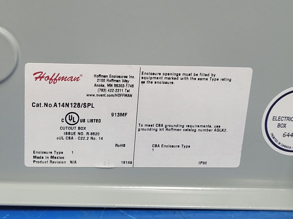 ABB FJ601-3PB6B Enclosed Disconnect Switch 3 Pole 60 Amp 600VAC NEW