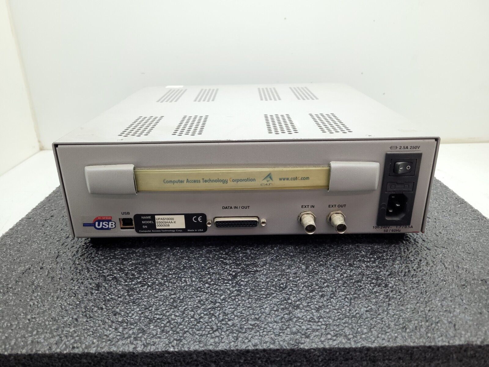 CATC Model 10000 10k SS003AAA-X SAS/SATA Analyzer PETrace 4x LeCroy