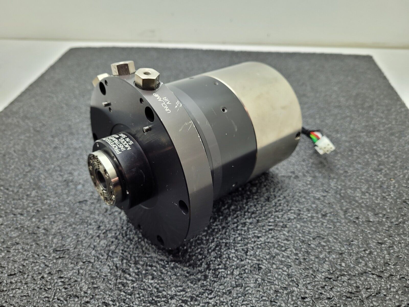 Professional Instruments 6565 Air Bearing Spindle Tested Spins Smoothly M