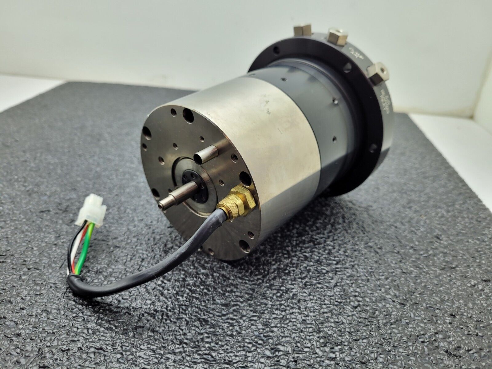 Professional Instruments 6565 Air Bearing Spindle Tested Spins Smoothly M
