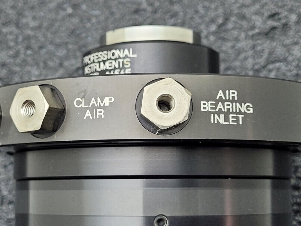 Professional Instruments 6565 Air Bearing Spindle Tested Spins Smoothly M