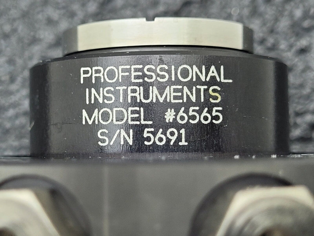 Professional Instruments 6565 Air Bearing Spindle Tested Spins Smoothly M