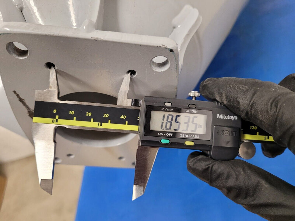 Injection Molding Plastic Pellet Funnel Hopper 20" Steel 5"x3" Mounting Holes