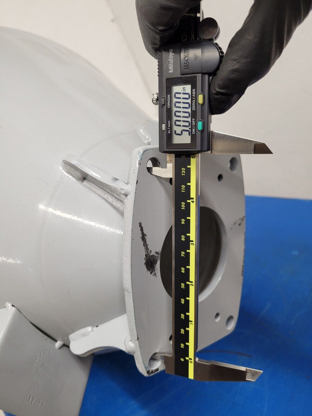 Injection Molding Plastic Pellet Funnel Hopper 20" Steel 5"x3" Mounting Holes