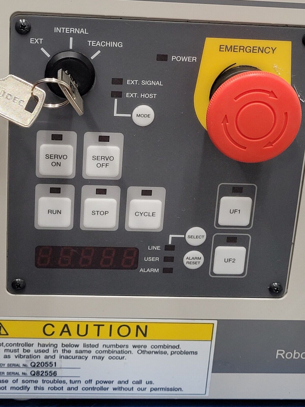 Toshiba TS2000-CE Scara Robot Arm RH450-CE 2012 Parts Or Repair