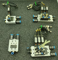 Lot of 2x SMC VZ3123-5MOZ-M5-Q and  2x VZ3123-5MOZ-M5 Pneumatic Valve Blocks