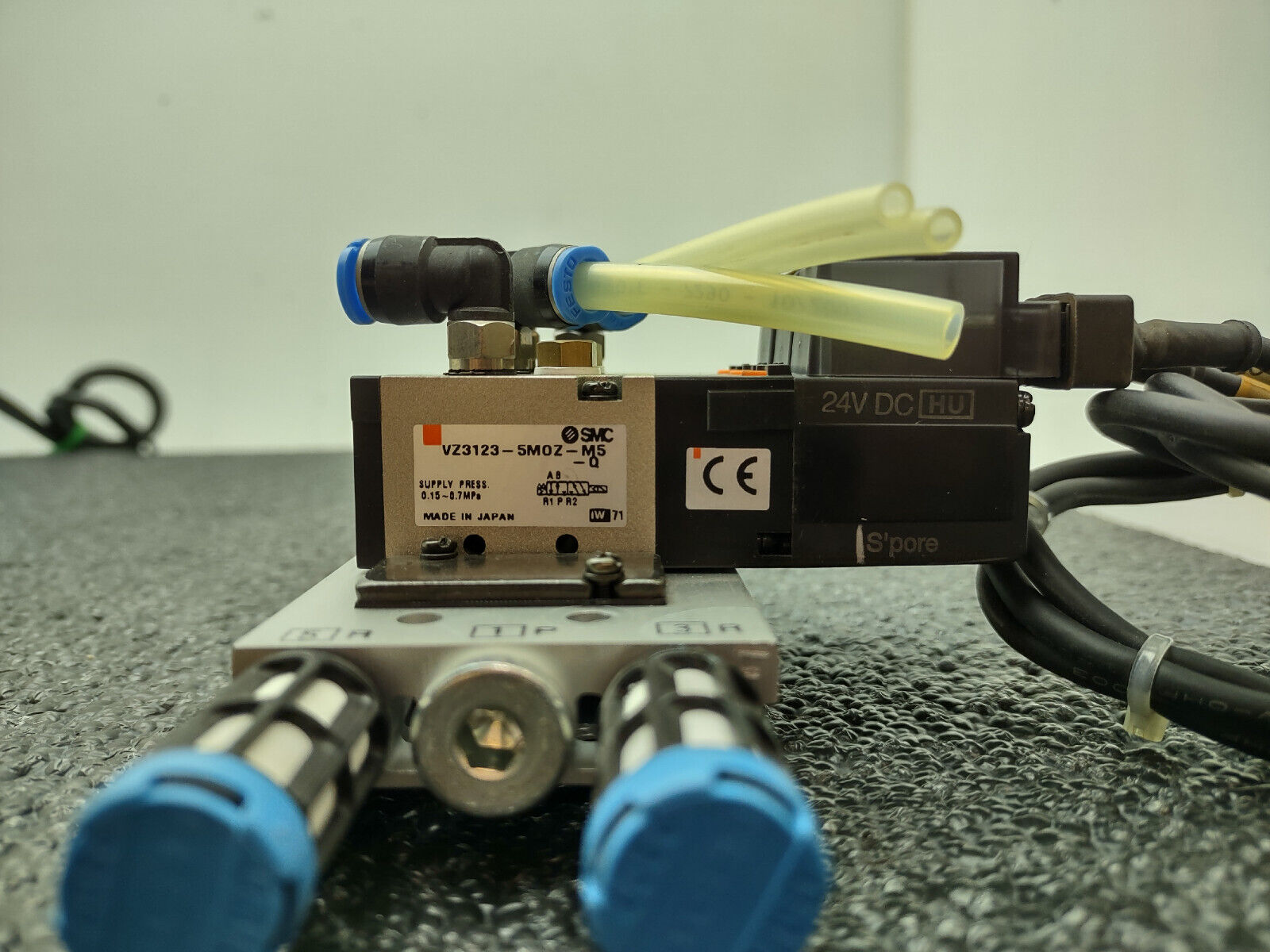 Aptech AP1210SM 2PW MV4 MV4 Diaphragm Regulator Valve 1700PSI Input 0-100PSI Out