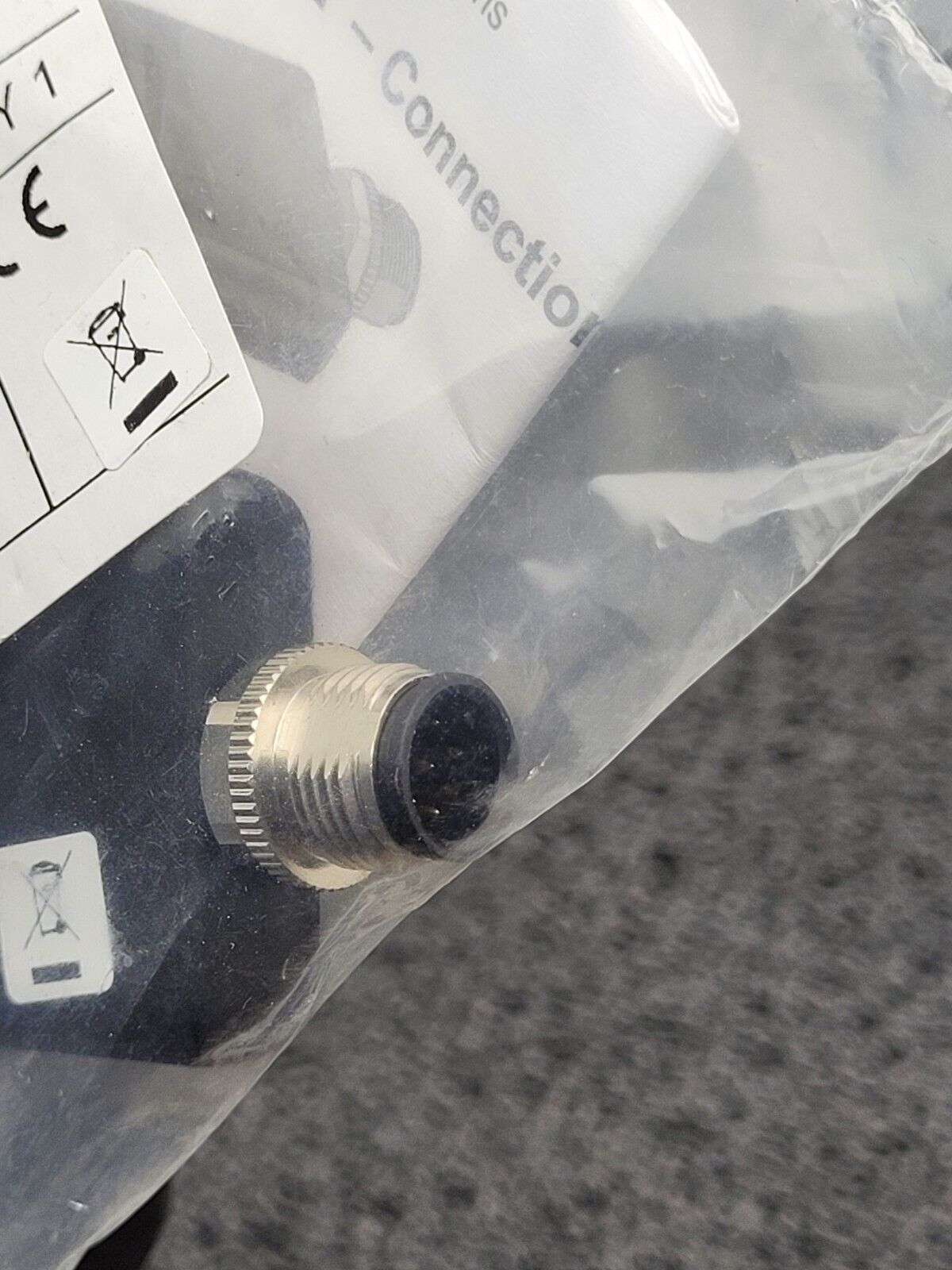 ABB Connection Block Tina 12A 2TLA020054R1800 OVP 2x M12 8-pole F to 1x M12 M