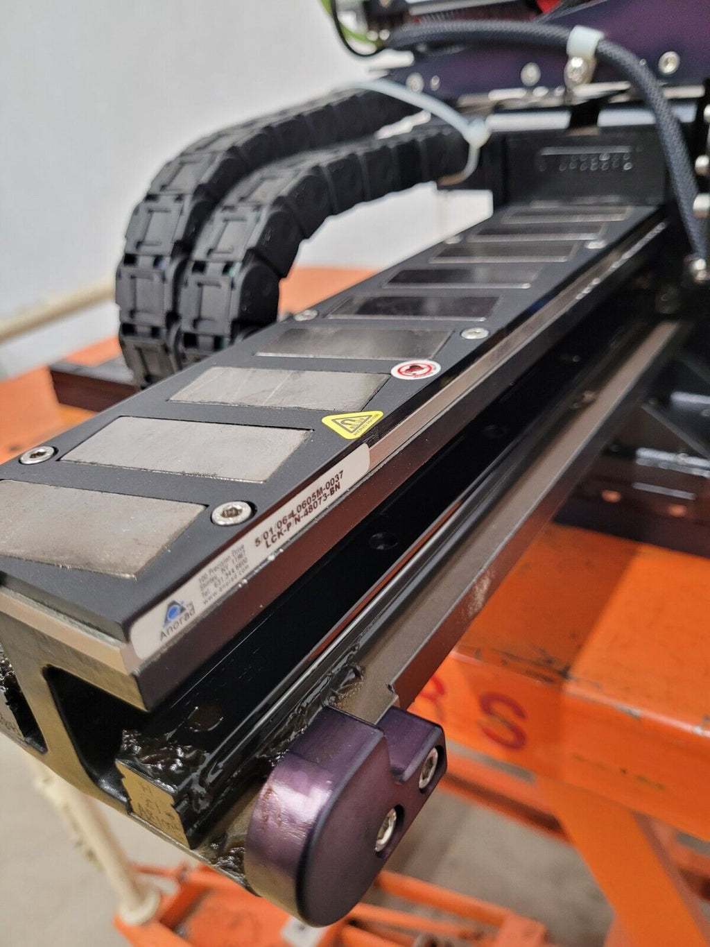 Anorad Allen Bradley 3 Axis Linear Motor Robot w/Drives ~ 30"x18"x2" of travel