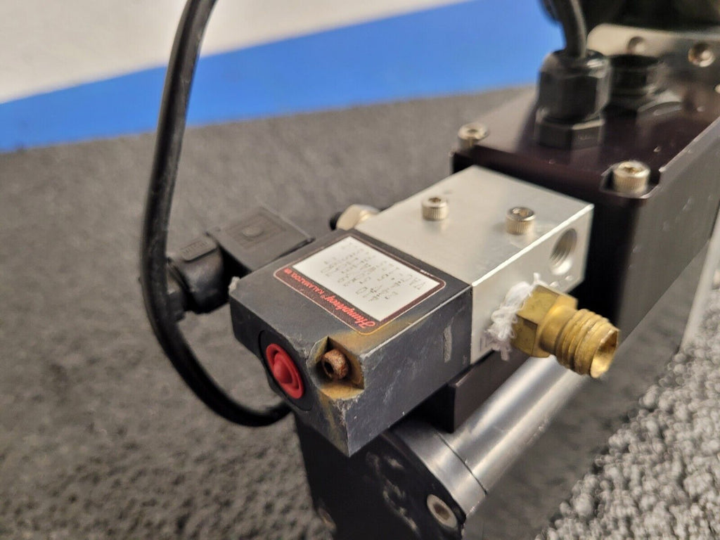 MDC KGV-2000V-P-01-07 2" KF-50 Solenoid Pneumatic High Vacuum Gate Valve Unit D