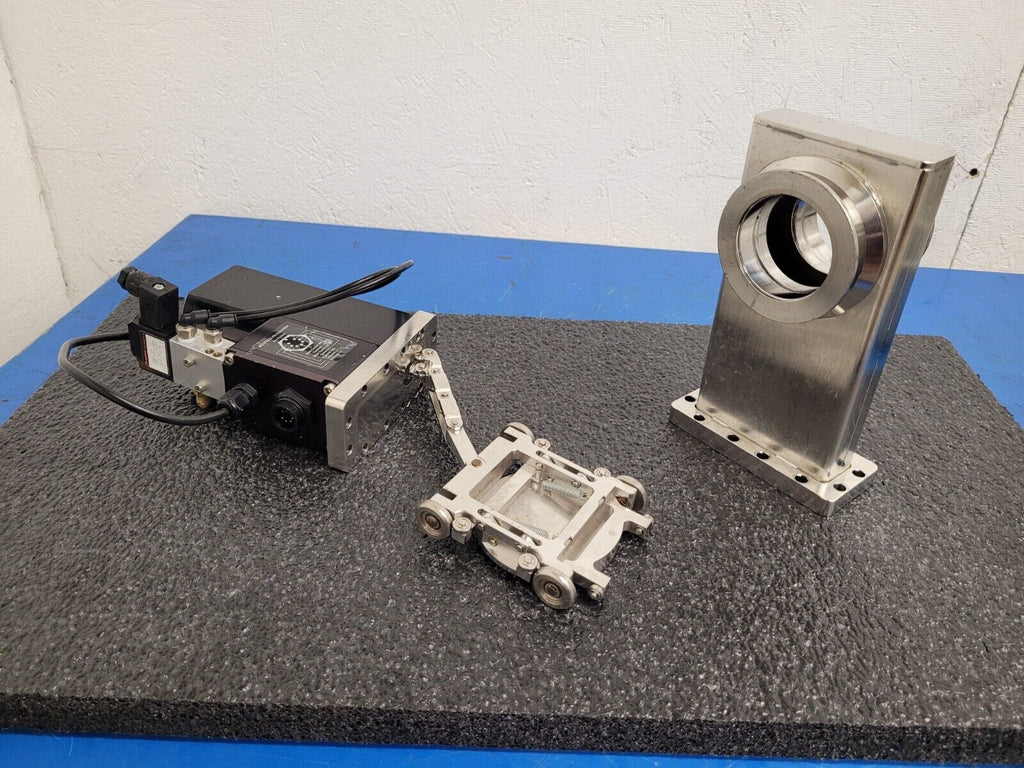 MDC KGV-2000V-P-01-07 2" KF-50 Solenoid Pneumatic High Vacuum Gate Valve Unit D