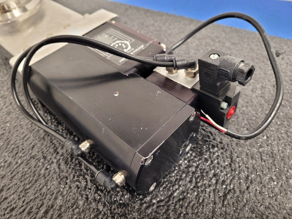 MDC KGV-2000V-P-01-07 2" KF-50 Solenoid Pneumatic High Vacuum Gate Valve Unit D