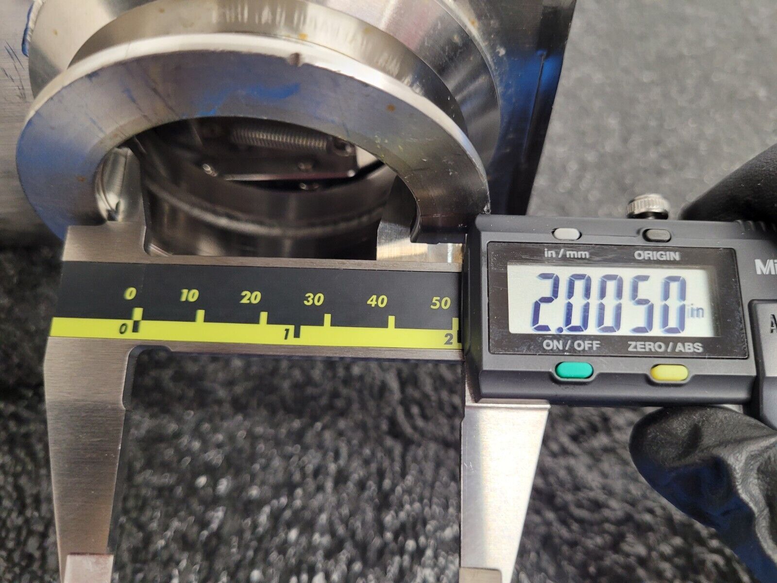 MDC KGV-2000V-P-01-07 2" KF-50 Solenoid Pneumatic High Vacuum Gate Valve Unit D