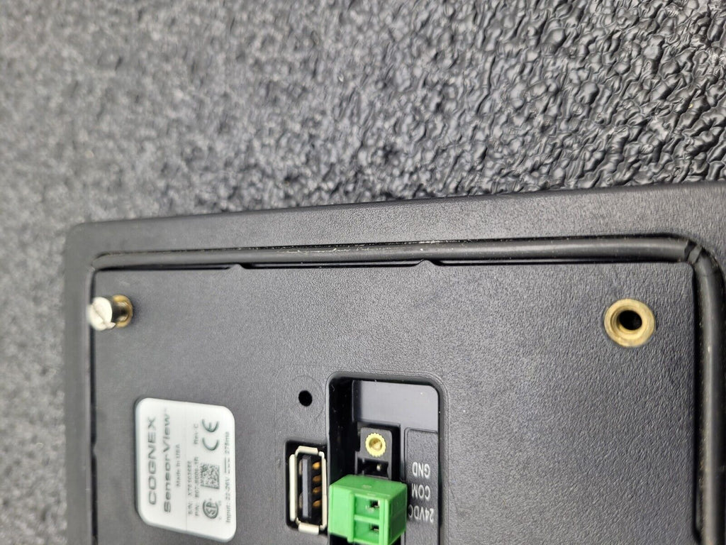 Cognex 807-9006-1R SensorView SV-350 Panel-Mount Viewer Cognex CKR-200-IOBOX-002