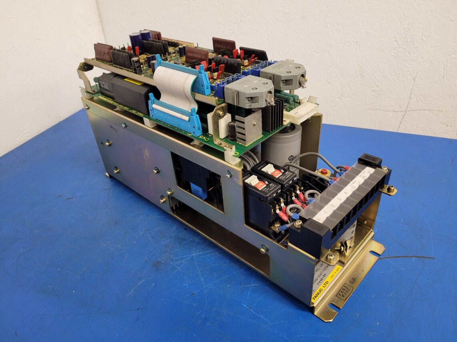 Fanuc A06B-6047-H208 Velocity Servo Control CNC Drive P480109 Working Pull