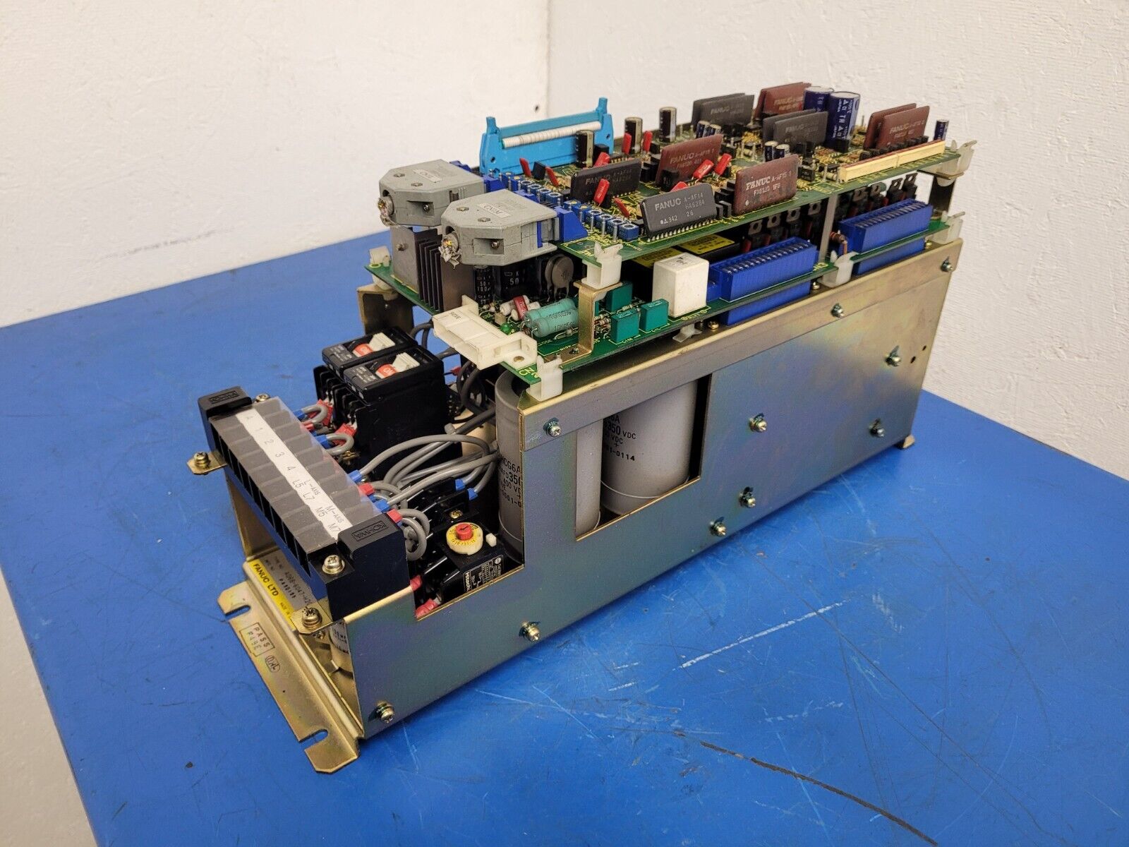 Fanuc A06B-6047-H208 Velocity Servo Control CNC Drive P480109 Working Pull