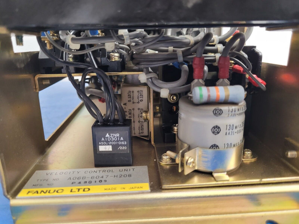 Fanuc A06B-6047-H208 Velocity Servo Control CNC Drive P480109 Working Pull