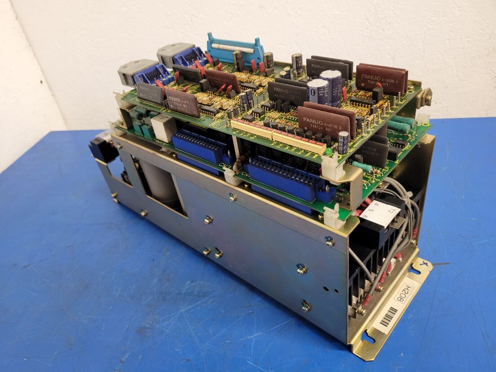 Fanuc A06B-6047-H208 Velocity Servo Control CNC Drive P480109 Working Pull