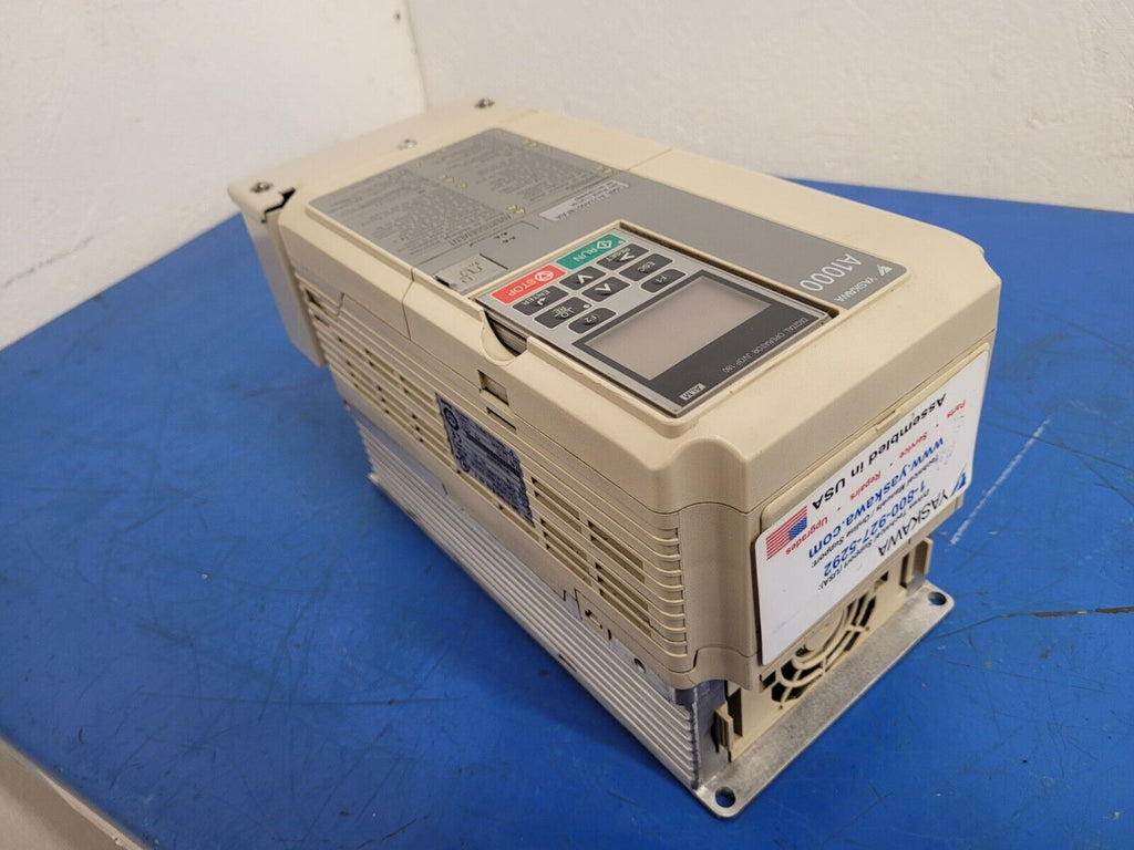 Yaskawa CIMR-AU2A0018FAA AC VFD Motor Drive A1000 Series 200V 3Ph 17.5A