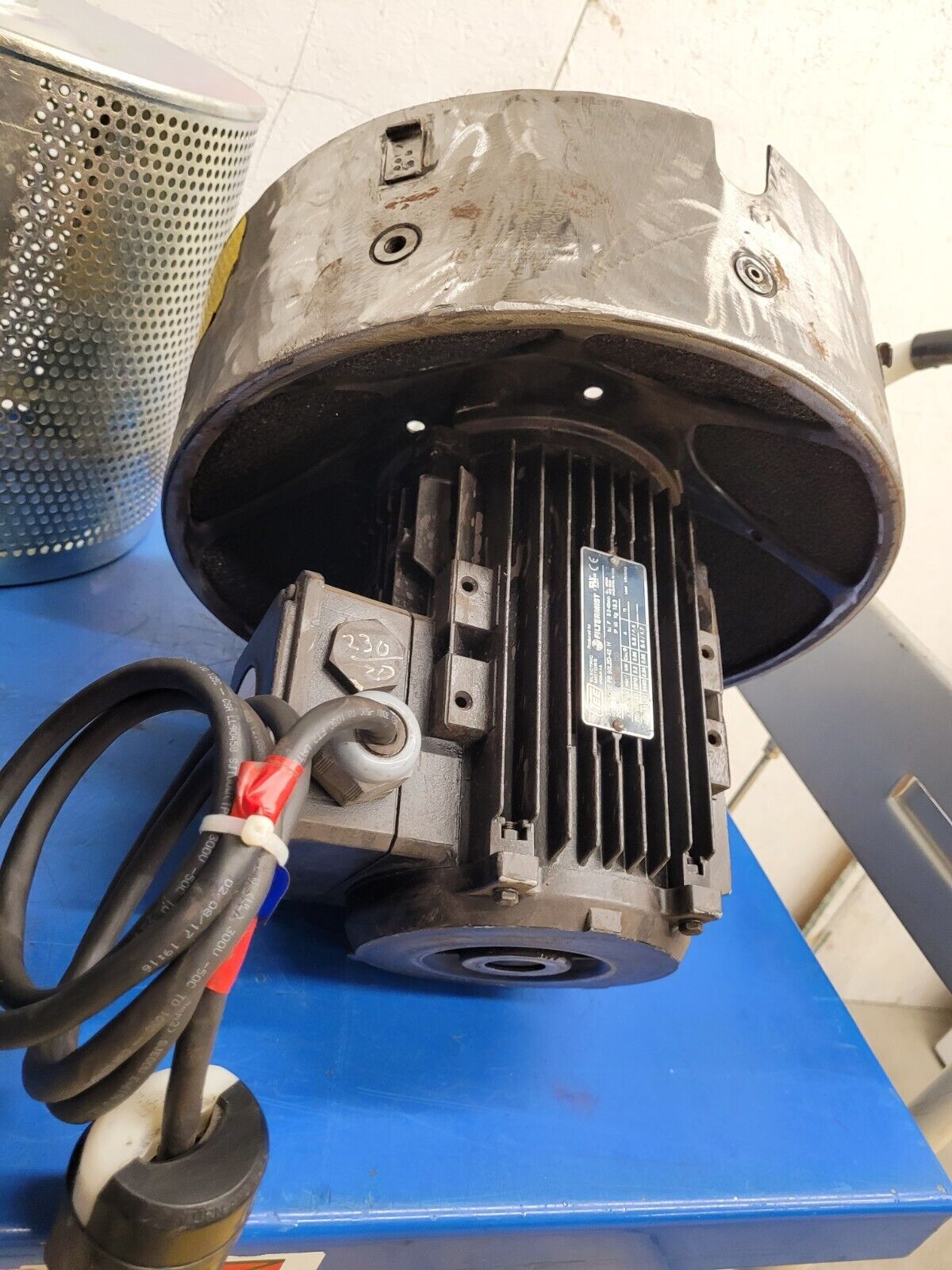 Haas VF-2SS Super Speed Demister Mist Collector Centrifugal Bearing Squeal 2005