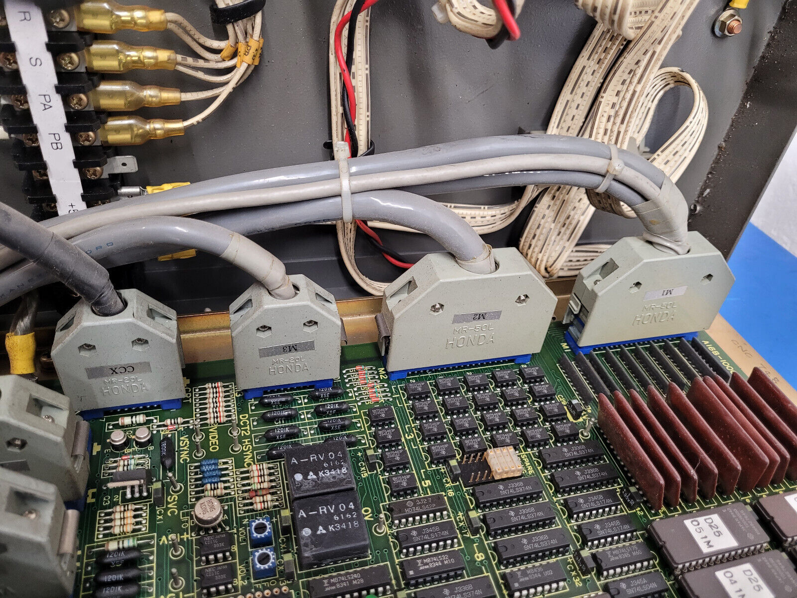 Fanuc CNC Control Board A16B-1000-0010 A14B-0067-B002 A20B-0008-063 Mori SL-4