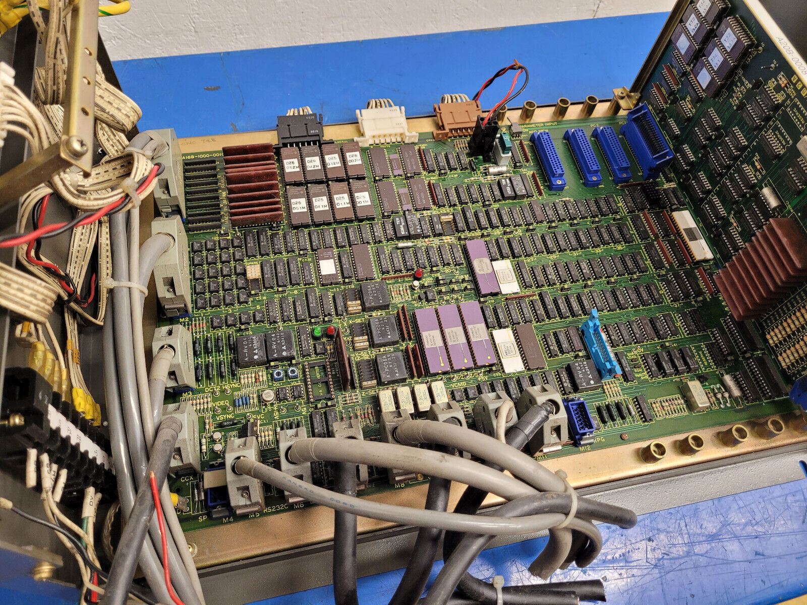 Fanuc CNC Control Board A16B-1000-0010 A14B-0067-B002 A20B-0008-063 Mori SL-4