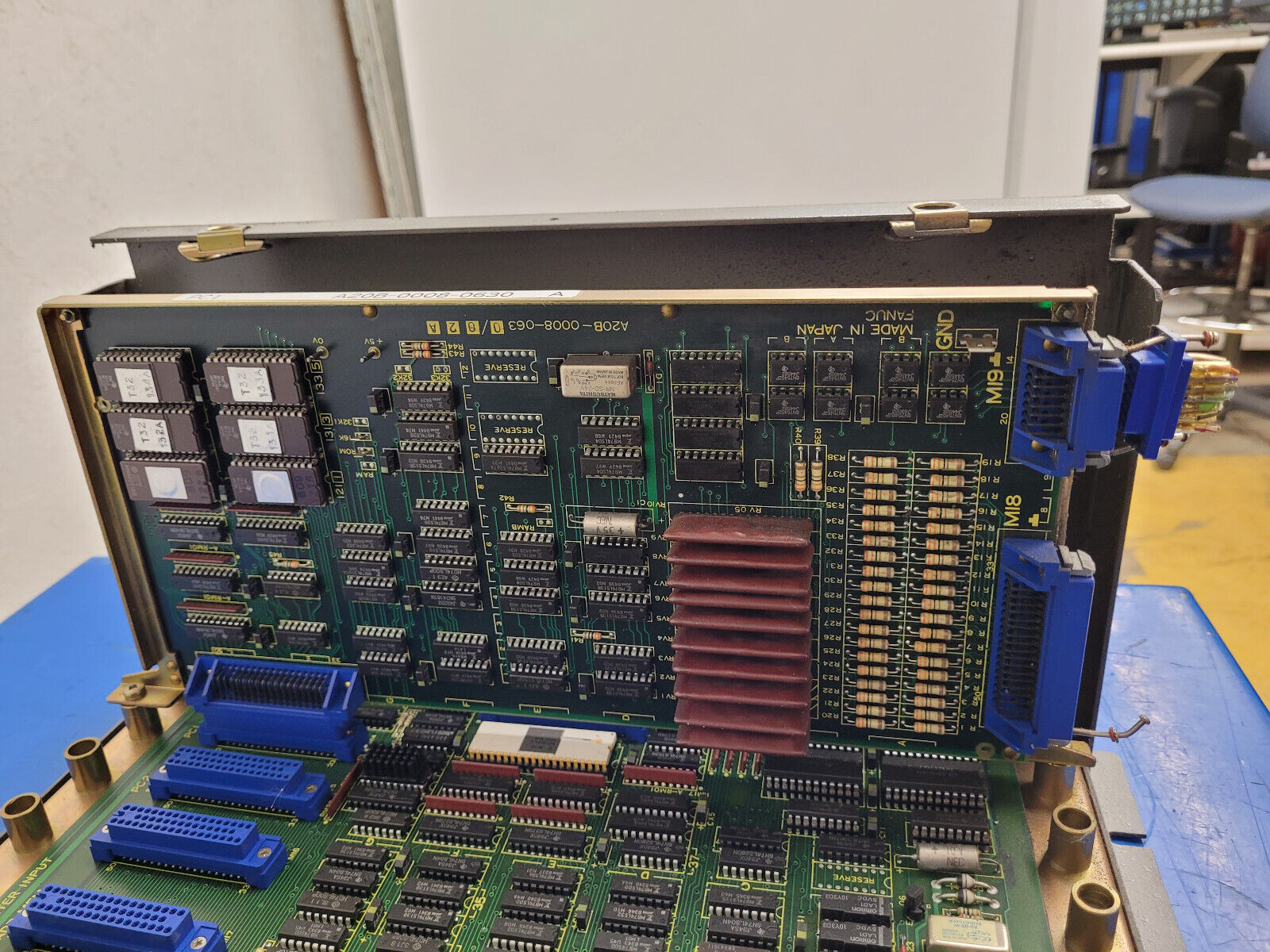 Fanuc CNC Control Board A16B-1000-0010 A14B-0067-B002 A20B-0008-063 Mori SL-4