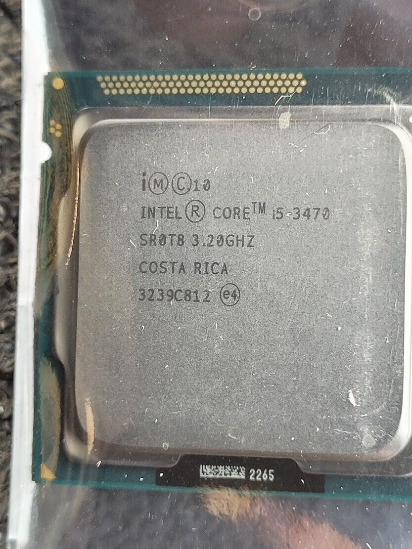 Lot of 7 Intel Core i5 i3 Processors LGA1151 6400 4570 4460 4130 3470