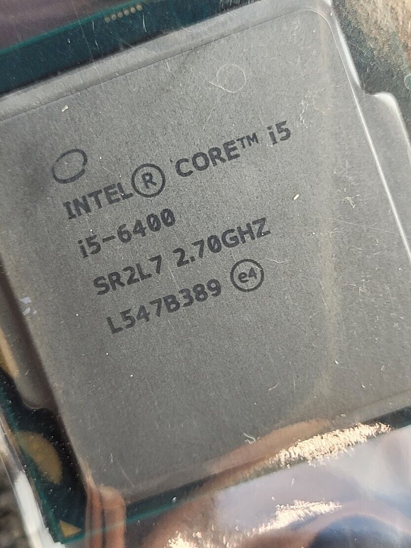 Lot of 7 Intel Core i5 i3 Processors LGA1151 6400 4570 4460 4130 3470