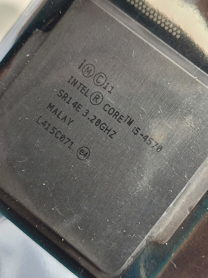 Lot of 7 Intel Core i5 i3 Processors LGA1151 6400 4570 4460 4130 3470