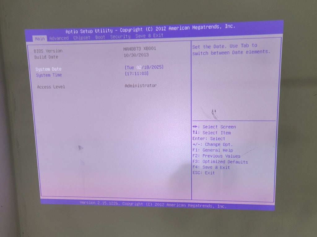 Axiomtek MANO873 REV.AO-RC Industrial Control Motherboard 16Gb Ram Power On Test