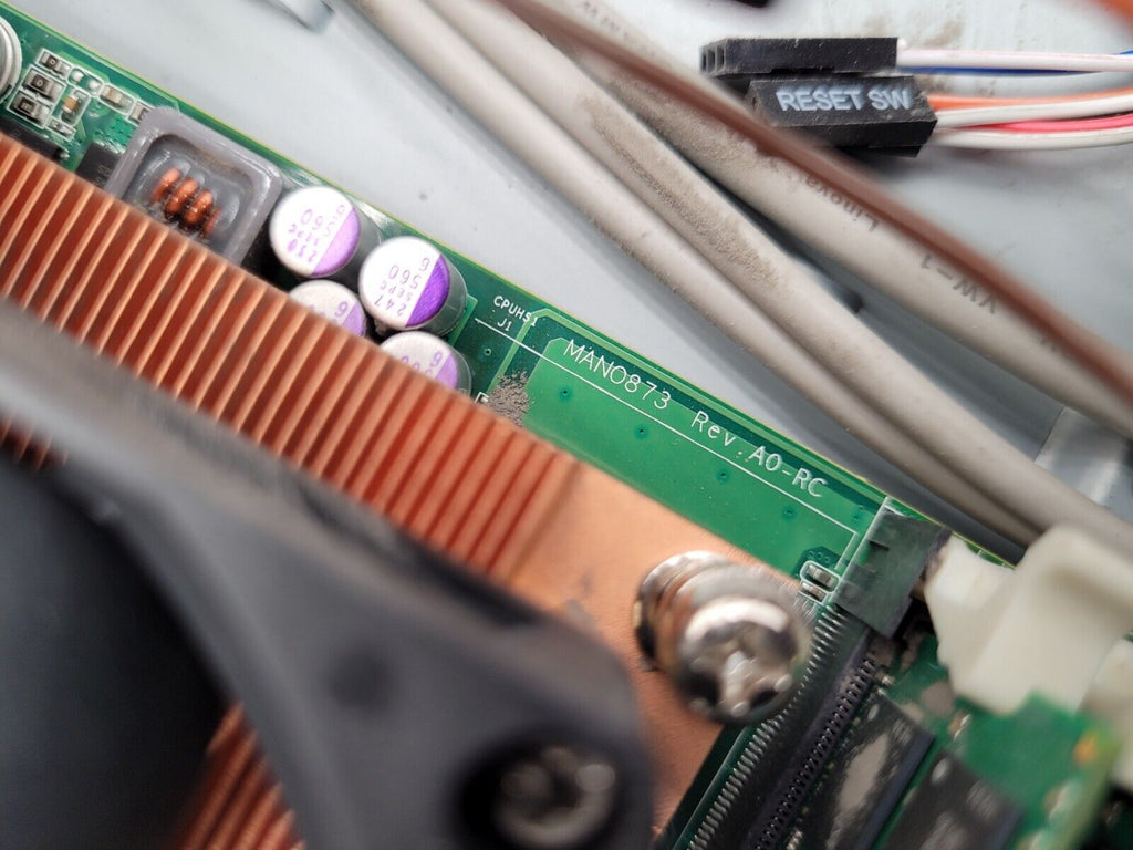 Axiomtek MANO873 REV.AO-RC Industrial Control Motherboard 16Gb Ram Power On Test