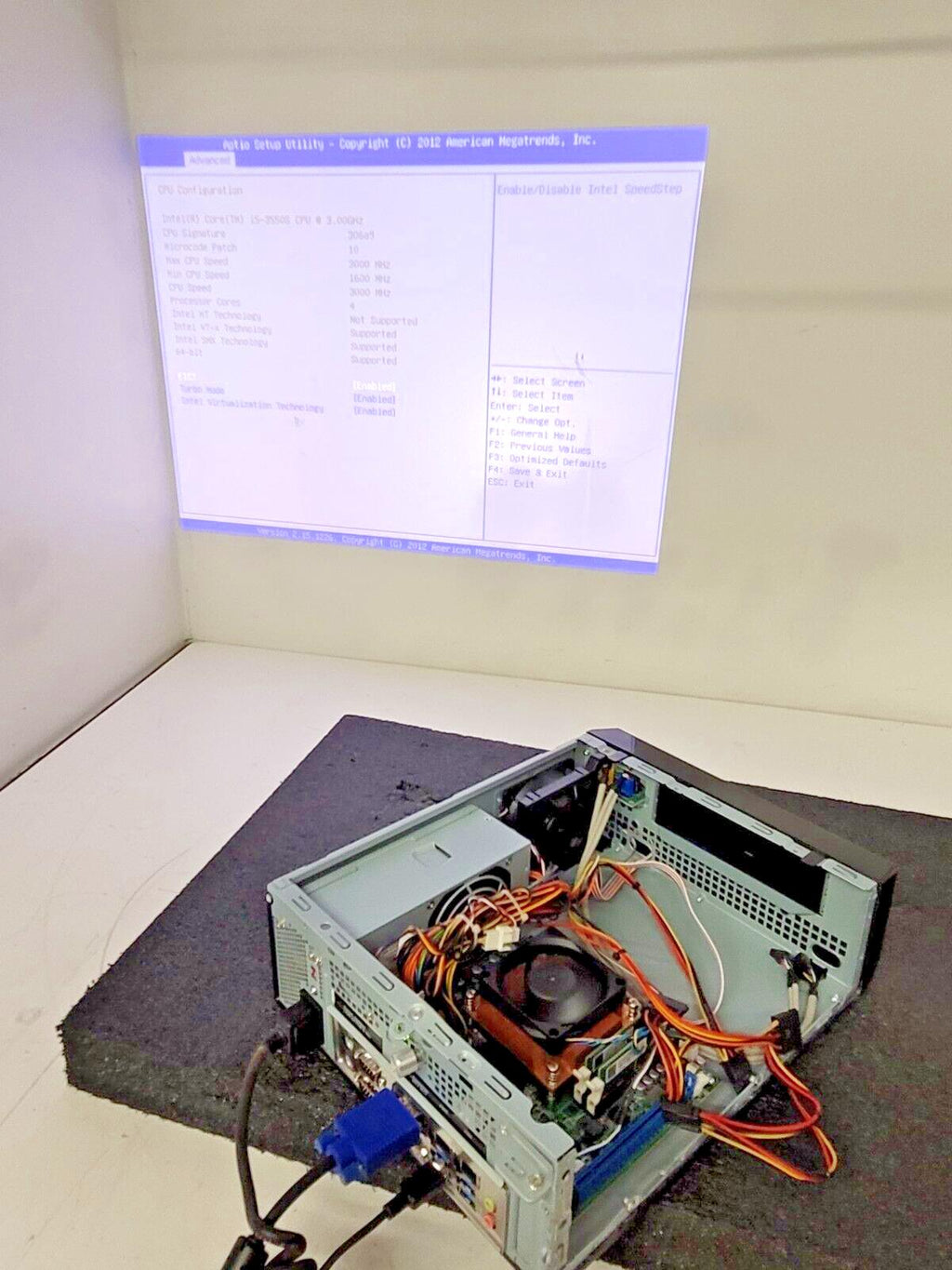 Axiomtek MANO873 REV.AO-RC Industrial Control Motherboard 16Gb Ram Power On Test