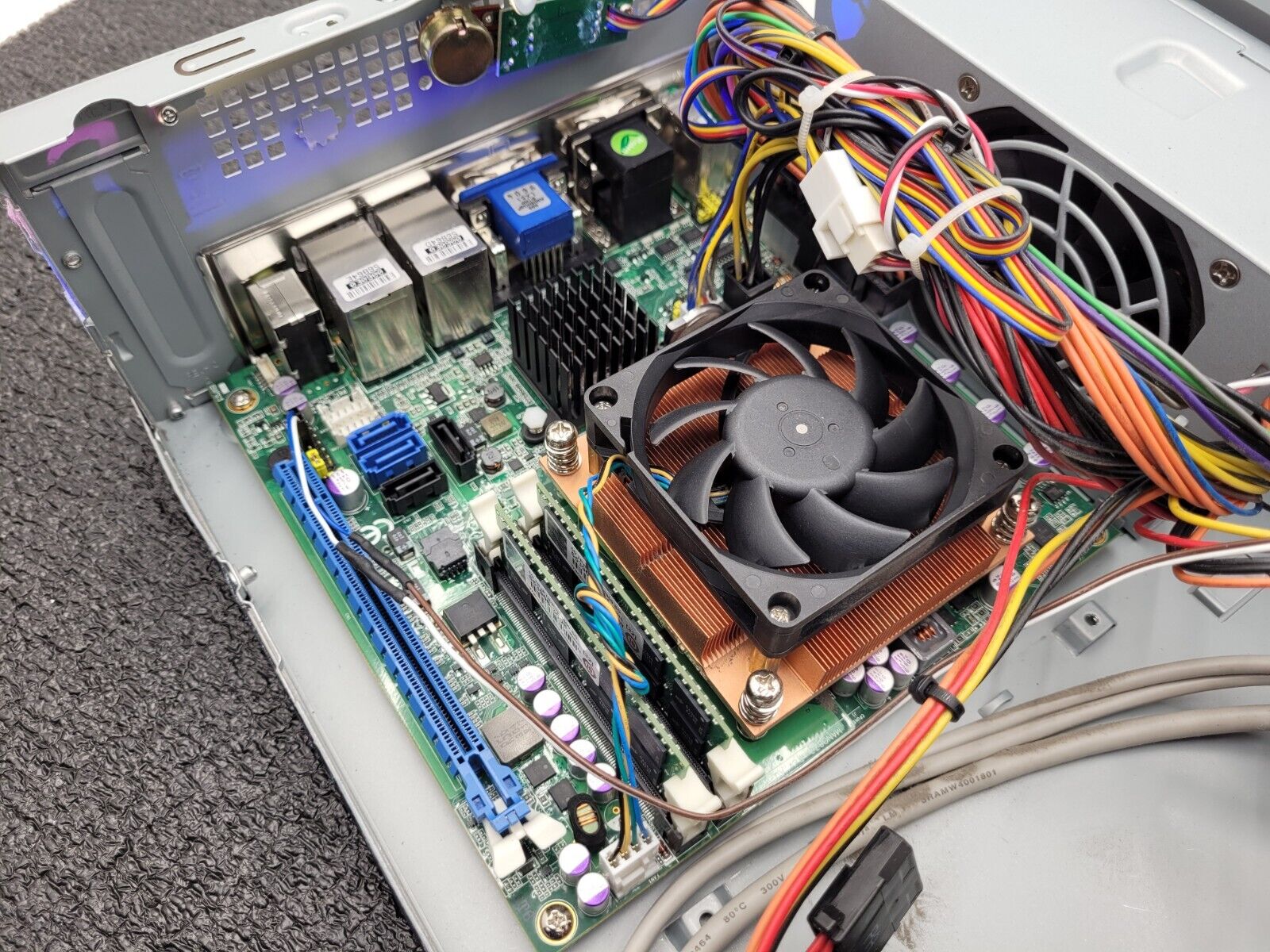 Axiomtek MANO873 REV.AO-RC Industrial Control Motherboard 16Gb Ram Power On Test